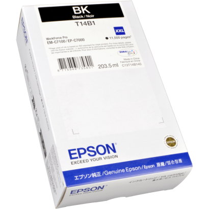 Tusz EPSON T14B1 BLACK do WorkForce Pro EM-C7100/EP-C700 C13T14B140