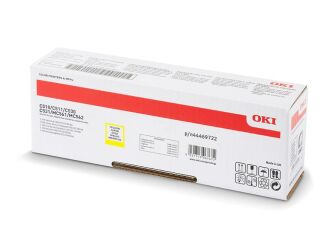 Toner OKI C510 C511 C530 C531 MC561 MC562 Yellow 5k 44469722 - 2