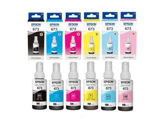 Komplet tuszy EPSON T673 6 kolorów C13T6736PACK - 2