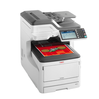 OKI MC853dn urządzenie wielofunkcyjne kolor A3 - 2