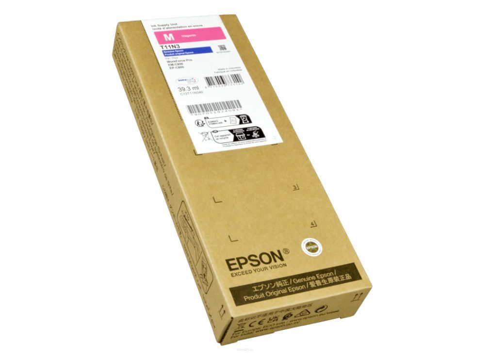 Tusz EPSON T11N3 MAGENTA do WorkForce Pro EM/EP-C800 C13T11N340