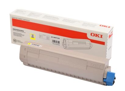 Toner OKI C823 C833 C843 Yellow 7k 46471101