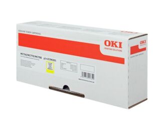 Toner OKI MC760 MC770 MC780 Yellow 6k 45396301 - 2
