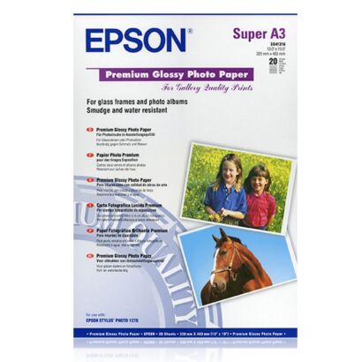 Papier Epson C13S041316 Glossy Photo A3+ 20 ark. 255 g/m2